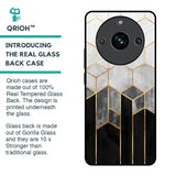 Tricolor Pattern Glass Case for Realme 11 Pro Plus 5G