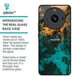 Watercolor Wave Glass Case for Realme 11 Pro Plus 5G