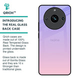 Lavender Gradient Glass Case for Realme 11 Pro Plus 5G