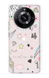 Unicorn Doodle Realme 11 Pro Plus 5G Back Cover