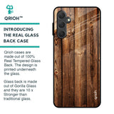 Timber Printed Glass Case for Samsung Galaxy F54 5G