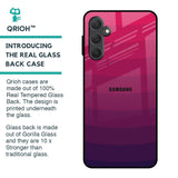 Wavy Pink Pattern Glass Case for Samsung Galaxy F54 5G