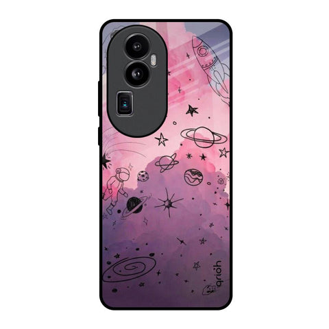 Space Doodles Oppo Reno10 Pro Plus 5G Glass Back Cover Online