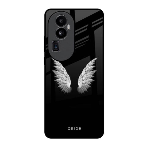 White Angel Wings Oppo Reno10 Pro Plus 5G Glass Back Cover Online