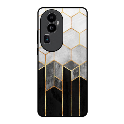 Tricolor Pattern Oppo Reno10 Pro Plus 5G Glass Back Cover Online