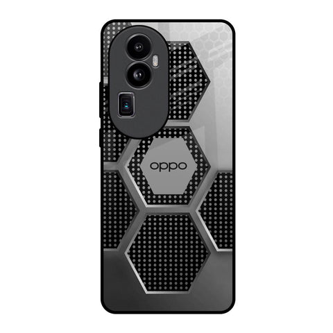 Hexagon Style Oppo Reno10 Pro Plus 5G Glass Back Cover Online