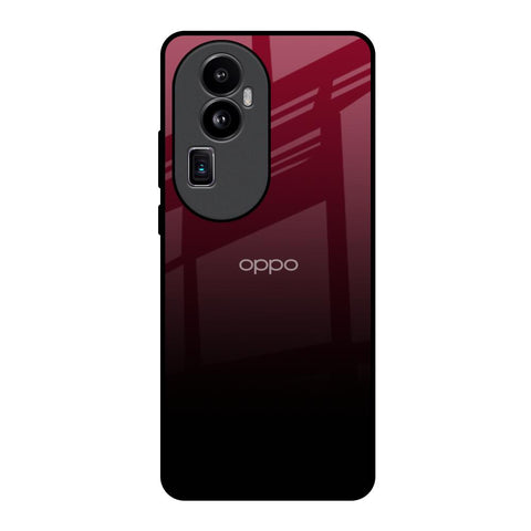 Wine Red Oppo Reno10 Pro Plus 5G Glass Back Cover Online