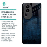 Dark Blue Grunge Glass Case for Oppo Reno10 Pro Plus 5G