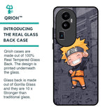 Orange Chubby Glass Case for Oppo Reno10 Pro Plus 5G