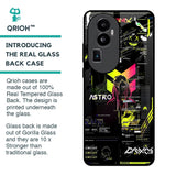Astro Glitch Glass Case for Oppo Reno10 Pro Plus 5G