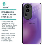 Ultraviolet Gradient Glass Case for Oppo Reno10 Pro Plus 5G