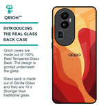 Magma Color Pattern Glass Case for Oppo Reno10 Pro Plus 5G
