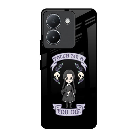 Touch Me & You Die Vivo Y36 Glass Back Cover Online