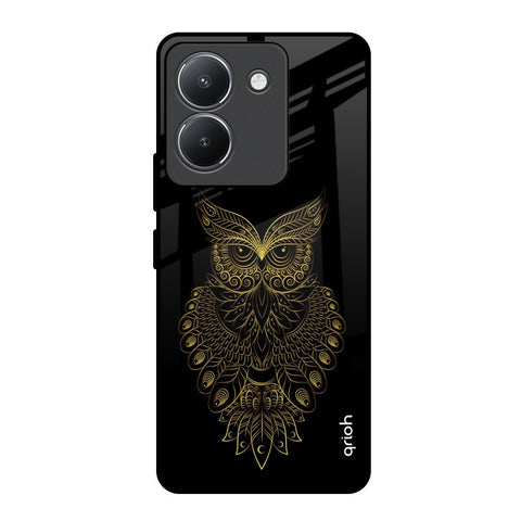 Golden Owl Vivo Y36 Glass Back Cover Online