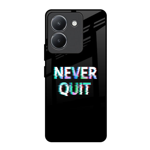 Never Quit Vivo Y36 Glass Back Cover Online