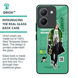 Zoro Bape Glass Case for Vivo Y36