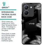 Zealand Fern Design Glass Case For Vivo Y36