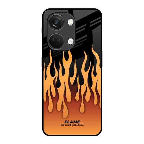 Fire Flame OnePlus Nord 3 5G Glass Back Cover Online