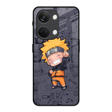 Orange Chubby OnePlus Nord 3 5G Glass Back Cover Online