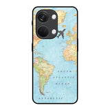 Travel Map OnePlus Nord 3 5G Glass Back Cover Online