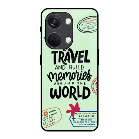 Travel Stamps OnePlus Nord 3 5G Glass Back Cover Online