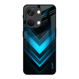 Vertical Blue Arrow OnePlus Nord 3 5G Glass Back Cover Online