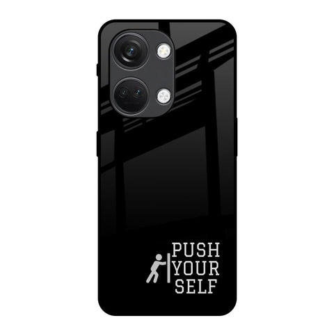 Push Your Self OnePlus Nord 3 5G Glass Back Cover Online