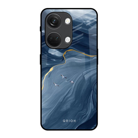 Deep Ocean Marble OnePlus Nord 3 5G Glass Back Cover Online