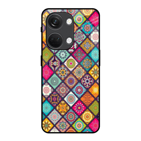 Multicolor Mandala OnePlus Nord 3 5G Glass Back Cover Online