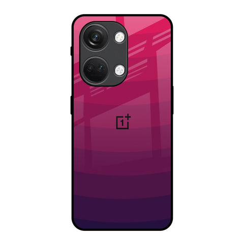 Wavy Pink Pattern OnePlus Nord 3 5G Glass Back Cover Online