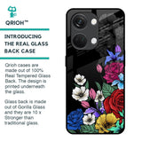 Rose Flower Bunch Art Glass Case for OnePlus Nord 3 5G