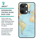 Travel Map Glass Case for OnePlus Nord 3 5G