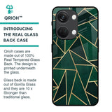 Abstract Green Glass Case For OnePlus Nord 3 5G