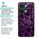 Geometric Purple Glass Case For OnePlus Nord 3 5G