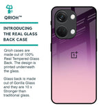 Purple Gradient Glass case for OnePlus Nord 3 5G