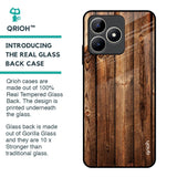 Timber Printed Glass Case for Realme C53