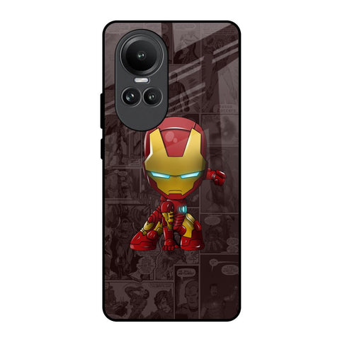 Angry Baby Super Hero Oppo Reno10 5G Glass Back Cover Online