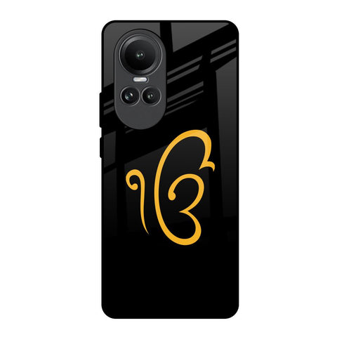 Luxury Fashion Initial Oppo Reno10 5G Glass Back Cover Online