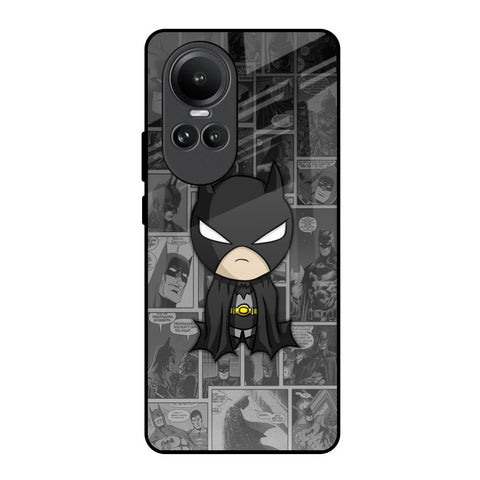 Cartoon Art Oppo Reno10 5G Glass Back Cover Online