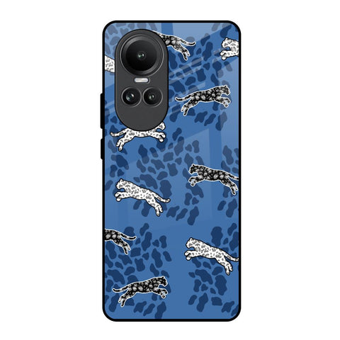 Blue Cheetah Oppo Reno10 5G Glass Back Cover Online