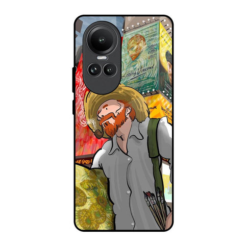 Loving Vincent Oppo Reno10 5G Glass Back Cover Online