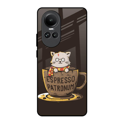 Tea With Kitty Oppo Reno10 5G Glass Back Cover Online