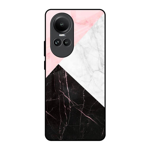 Marble Collage Art Oppo Reno10 5G Glass Back Cover Online