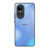 Vibrant Blue Texture Oppo Reno10 5G Glass Back Cover Online