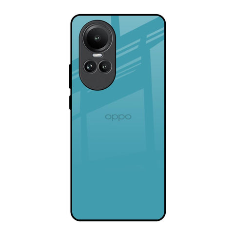 Oceanic Turquiose Oppo Reno10 5G Glass Back Cover Online