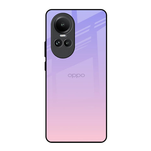 Lavender Gradient Oppo Reno10 5G Glass Back Cover Online