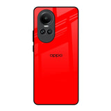 Blood Red Oppo Reno10 5G Glass Back Cover Online