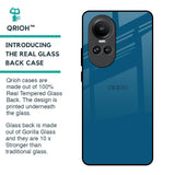 Cobalt Blue Glass Case for Oppo Reno10 5G