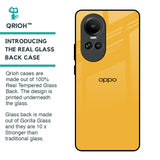 Fluorescent Yellow Glass case for Oppo Reno10 5G