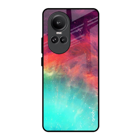 Colorful Aura Oppo Reno10 Pro 5G Glass Back Cover Online